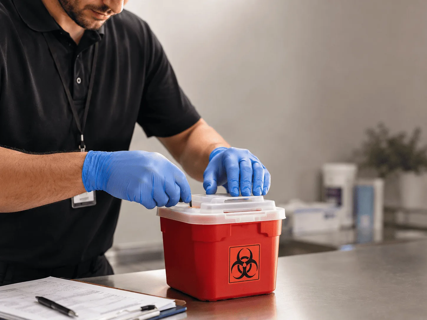 Why choose Sharps Waste Disposal in Nahma, MI